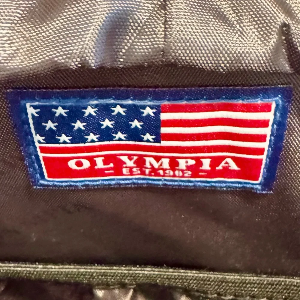 Olympia Red and Black Duke Urban Backpack - NEW